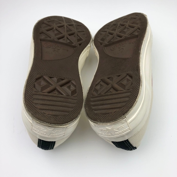 COMME DES GARÇONS PLAY x Converse Chuck Taylor sz 11 - Picture 12 of 13